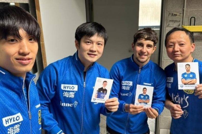 樊振东德甲22分钟横扫对手，赛后却害羞了！对手称没有任何机会